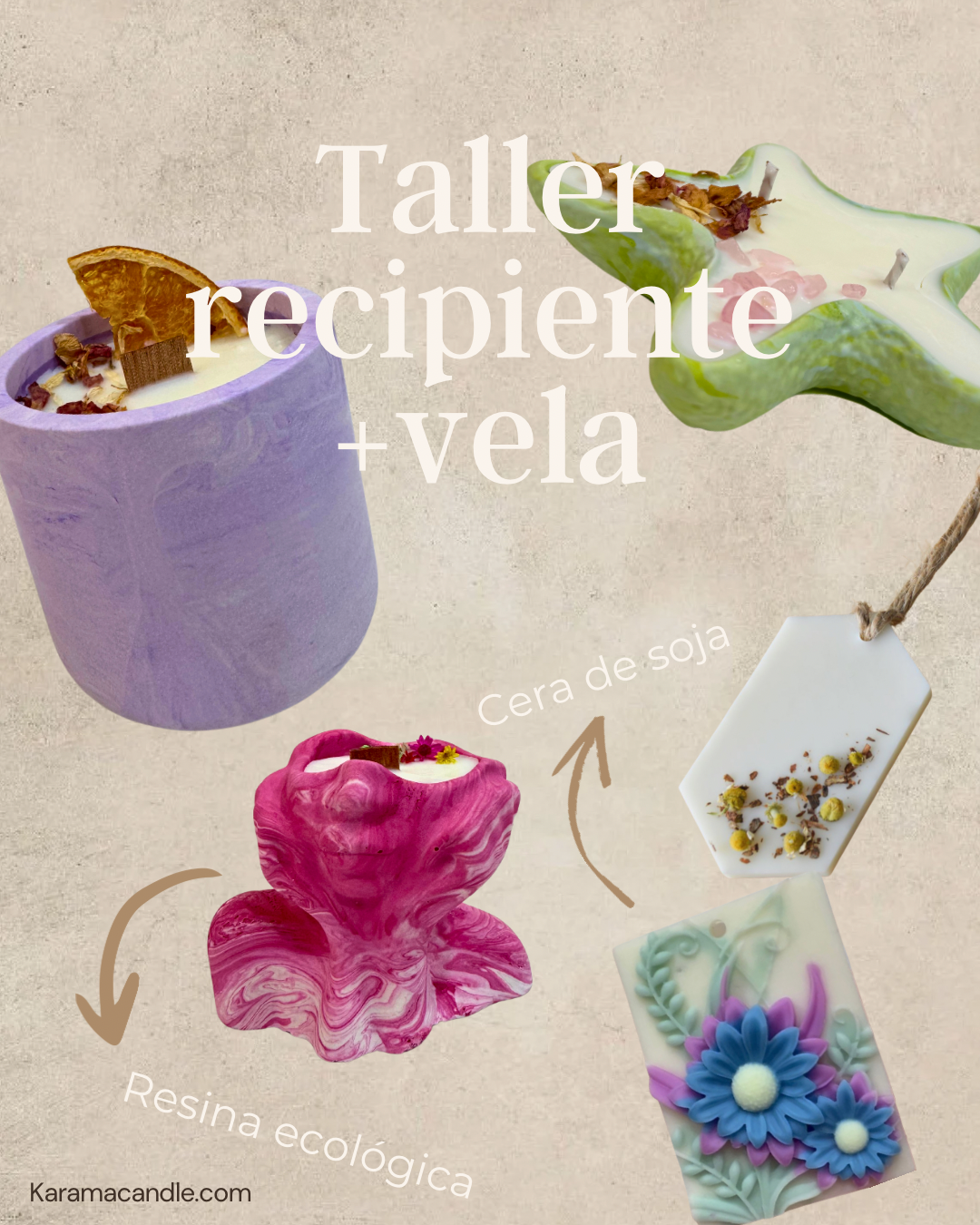 Taller de Recipientes + Vela
